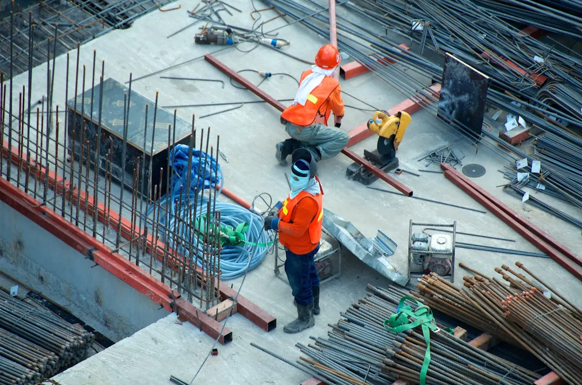 Construction site by PakNest Builders